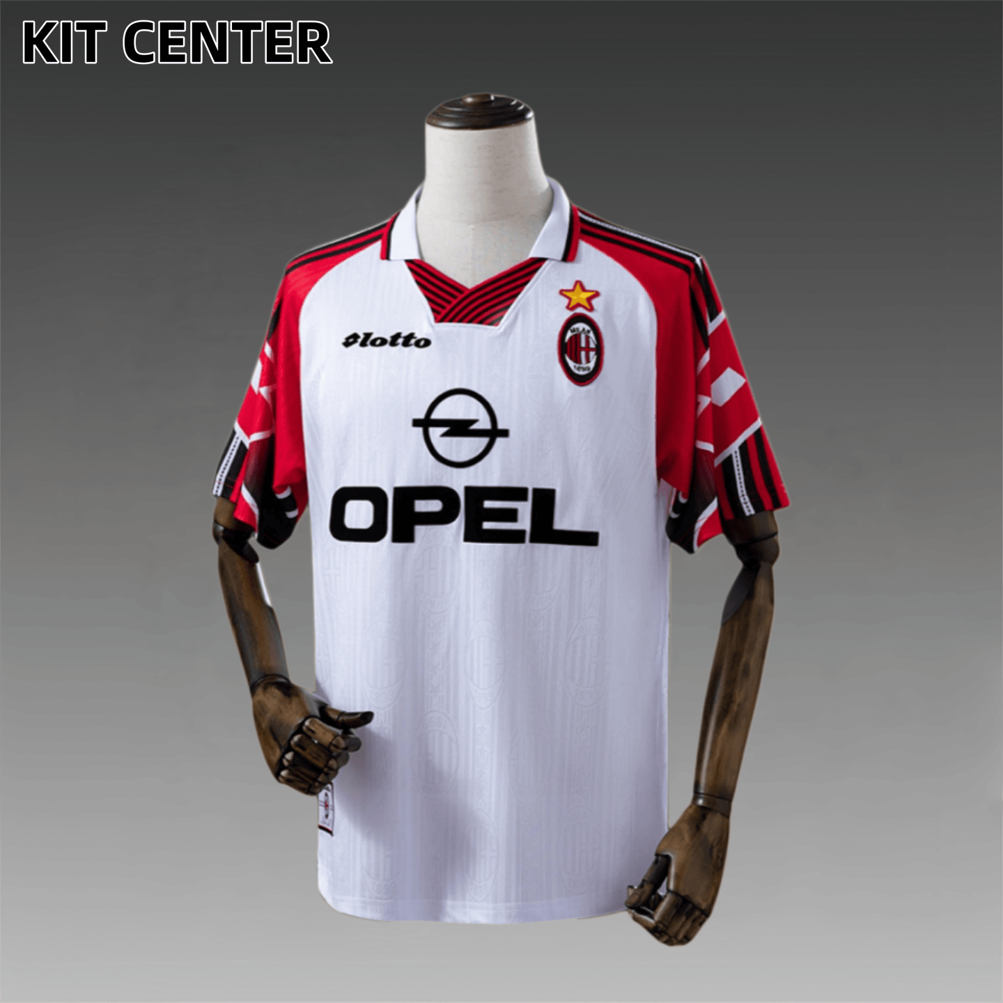 1997/1998 AC Milan Away Retro Football Shirt (Fan Edition)