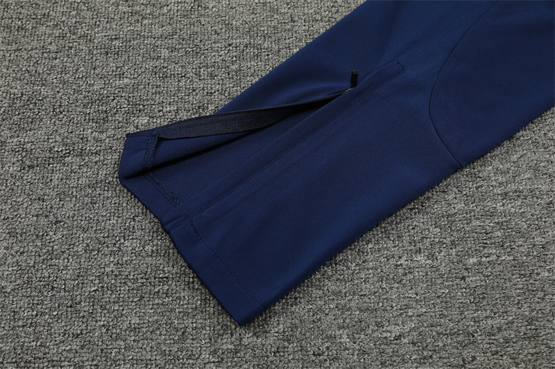 24/25 Manchester United Treasure Blue Half Zip Training Kit (Adult Kids Kit)