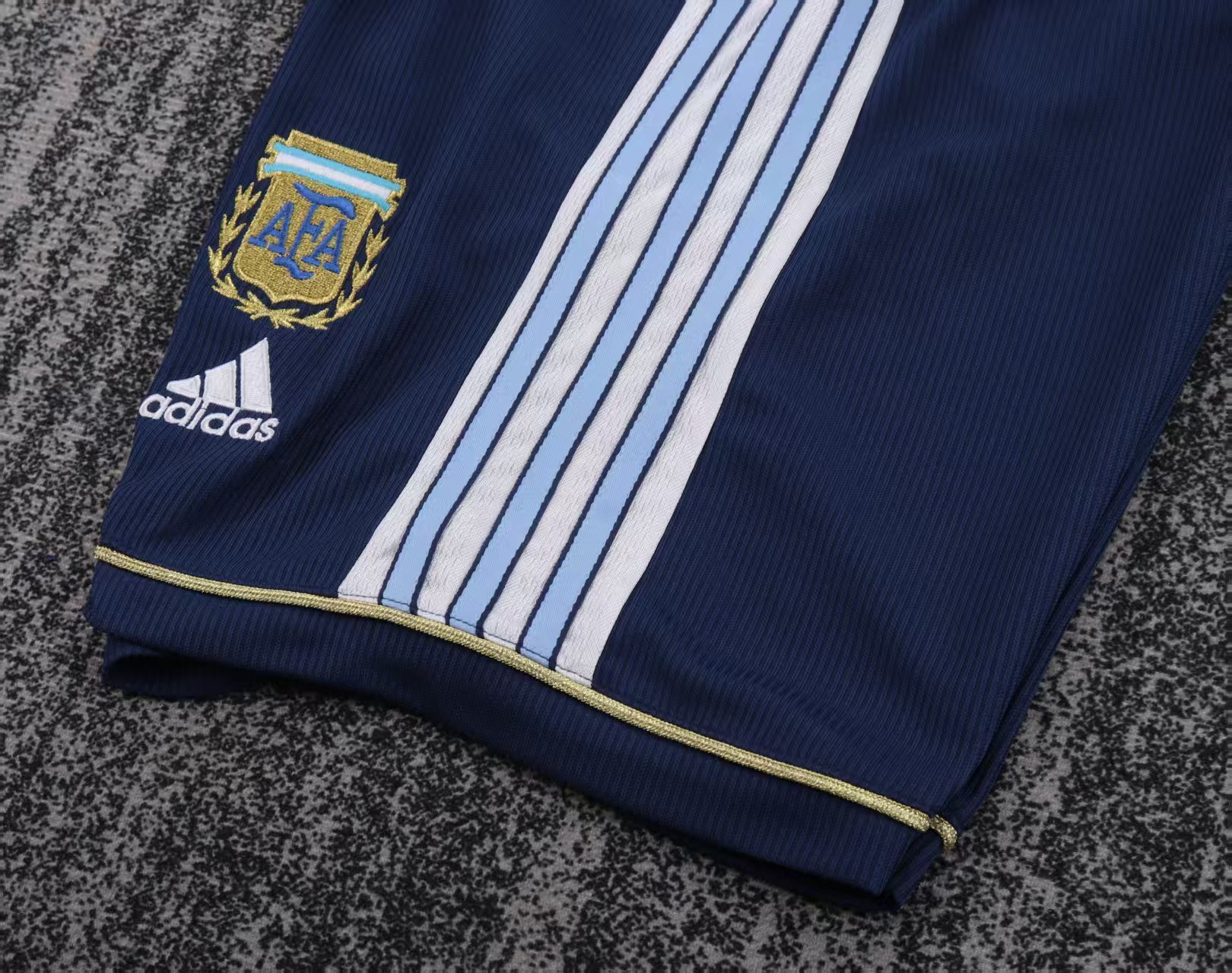 1998 Argentina Away Retro  Football Shirt ( Kids Kit )