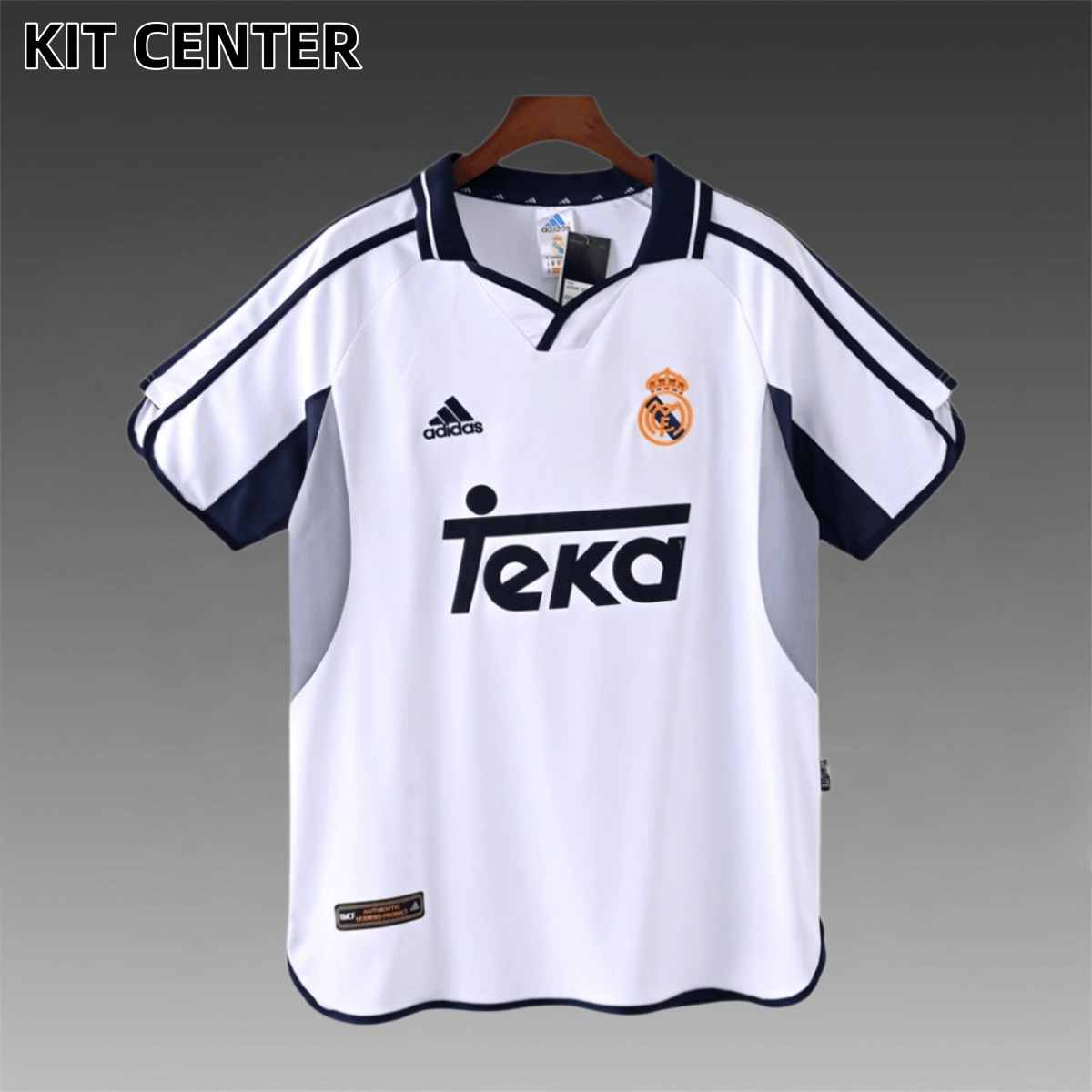 2000/2001 Real Madrid Home Retro Football Shirt