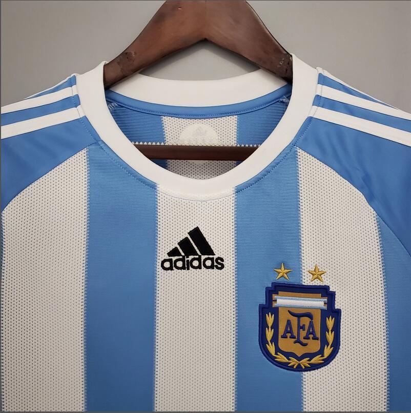2010 Argentina Home Retro Football Shirt
