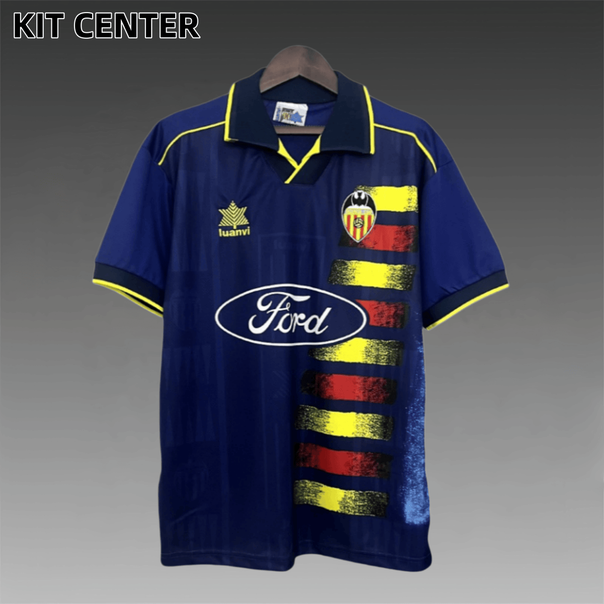 1996/1997 Valencia Away Retro Football Shirt