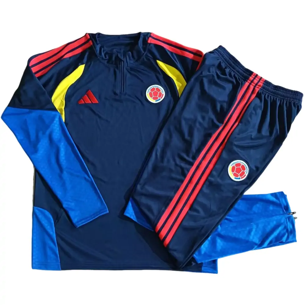 2026-27 Colombia Half Zipper Training Jersey - Adult Set