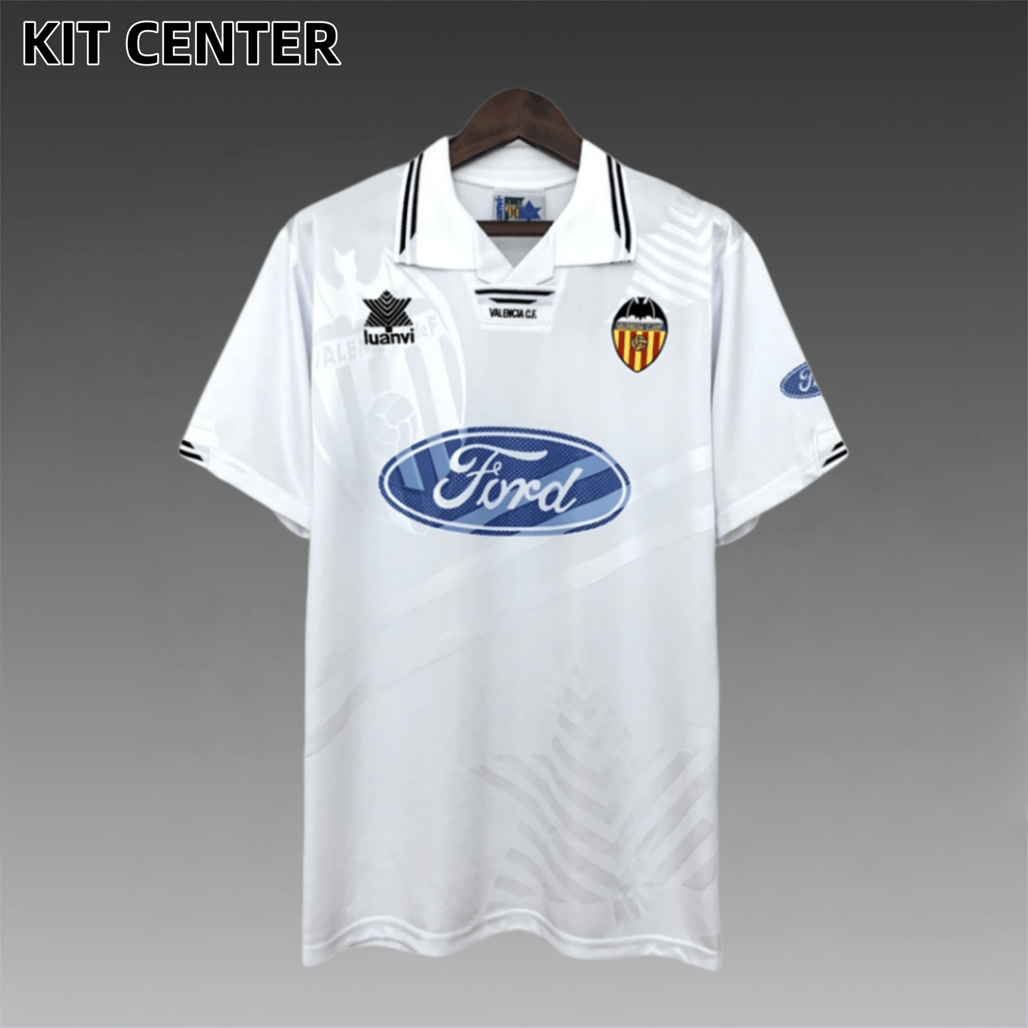 1999/2000 Valencia Home Retro Football Shirt