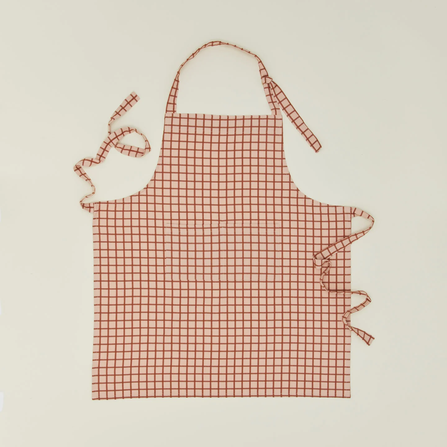Essential Apron and Towel Bundle - Blush/Terracotta