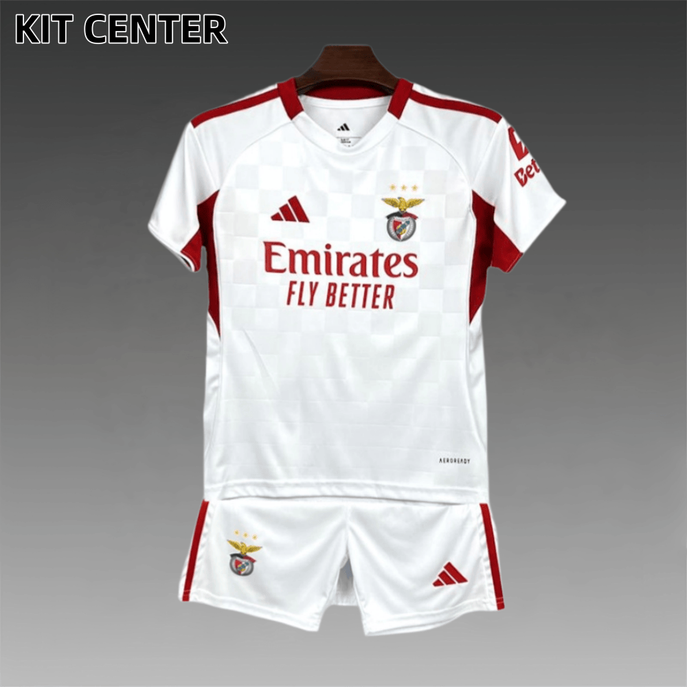 2025/2026 Benfica Football Club Second Away Football Shirt（Kids Kit socks）
