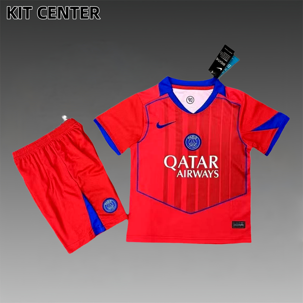 2025/2026 Paris Saint-Germain Second Away Football Set (Kids suit socks)