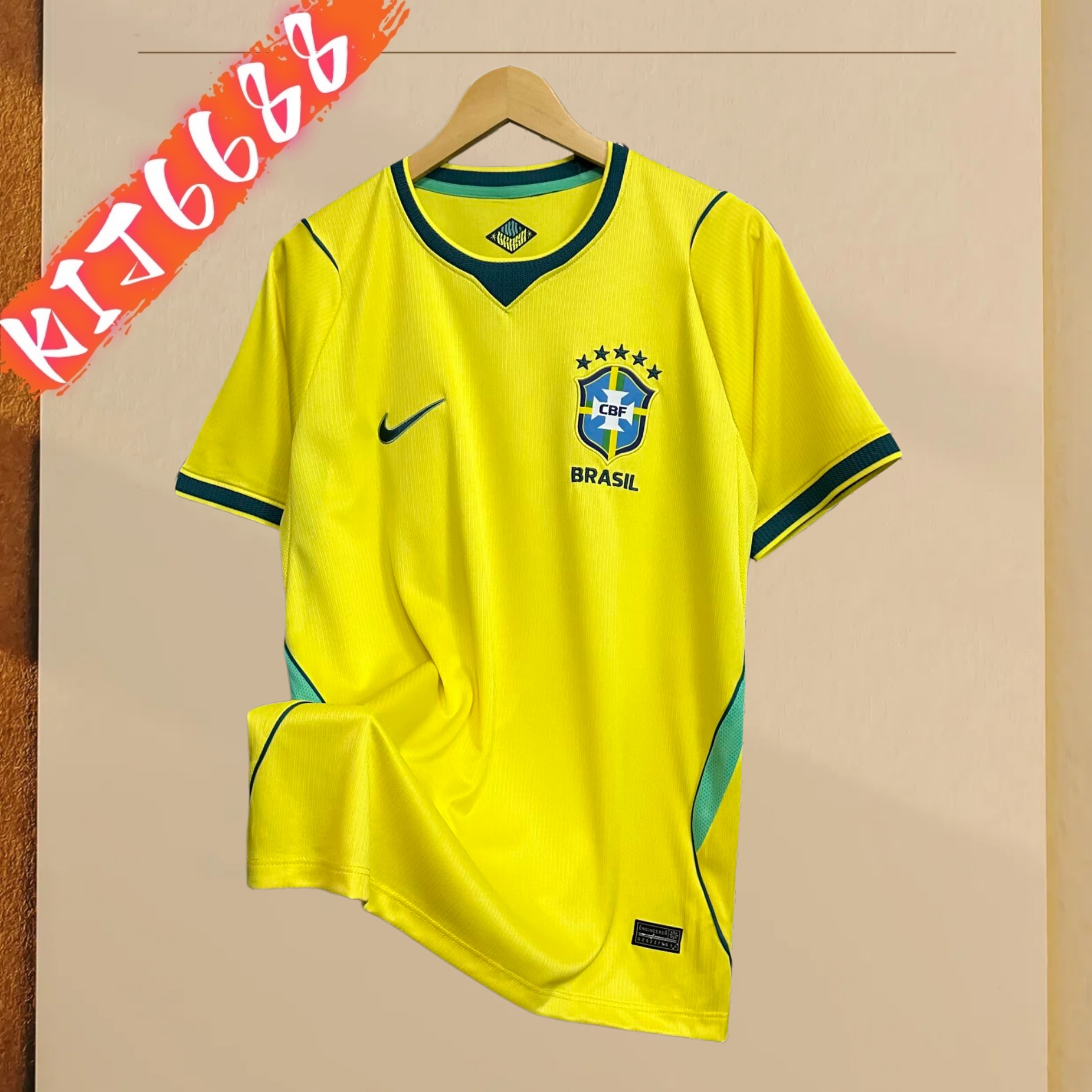 2026 Brazil Home Football Shirt (Fan Edition)