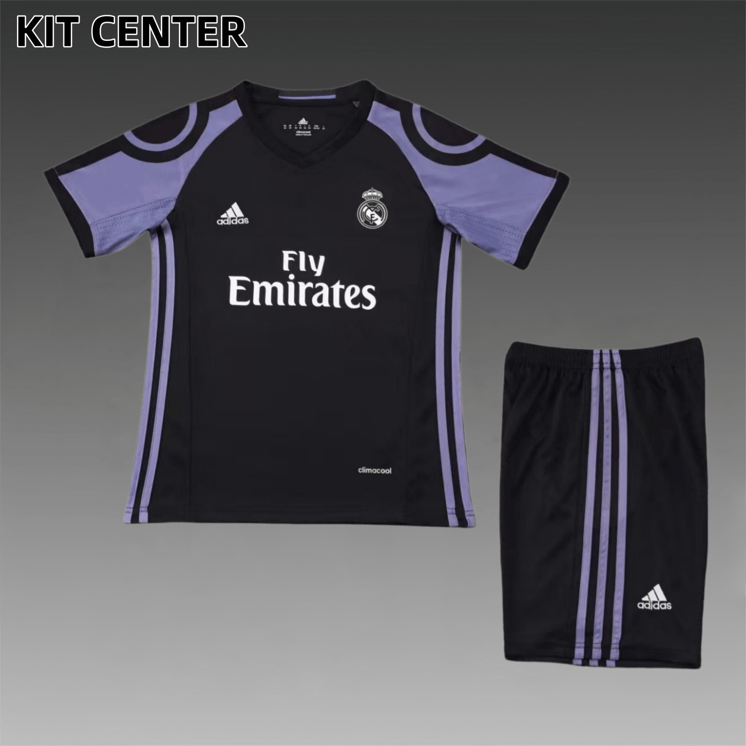 2016/2017 Real Madrid Third Away Retro Kids Set