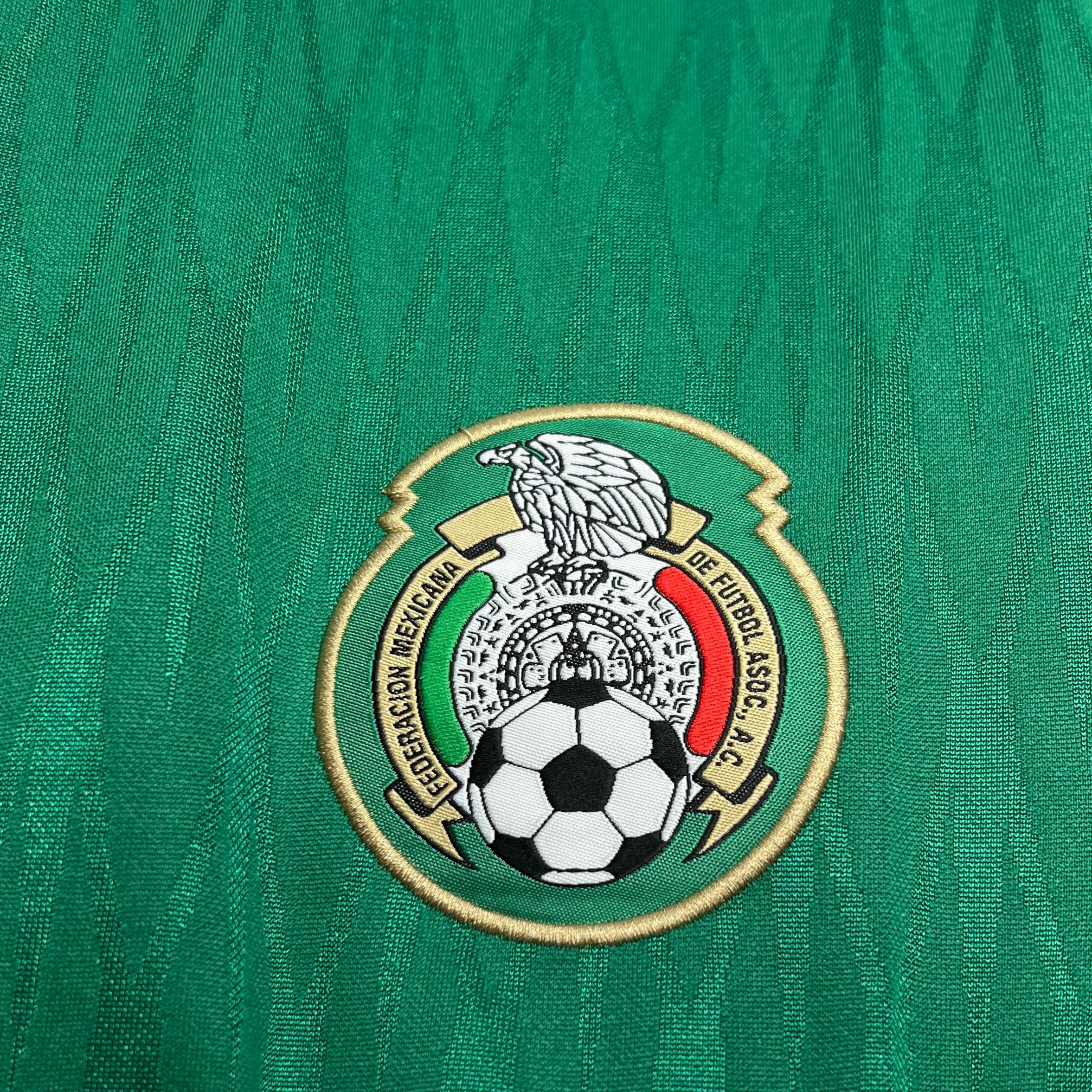 2010 Mexico Home Retro Football Shirt