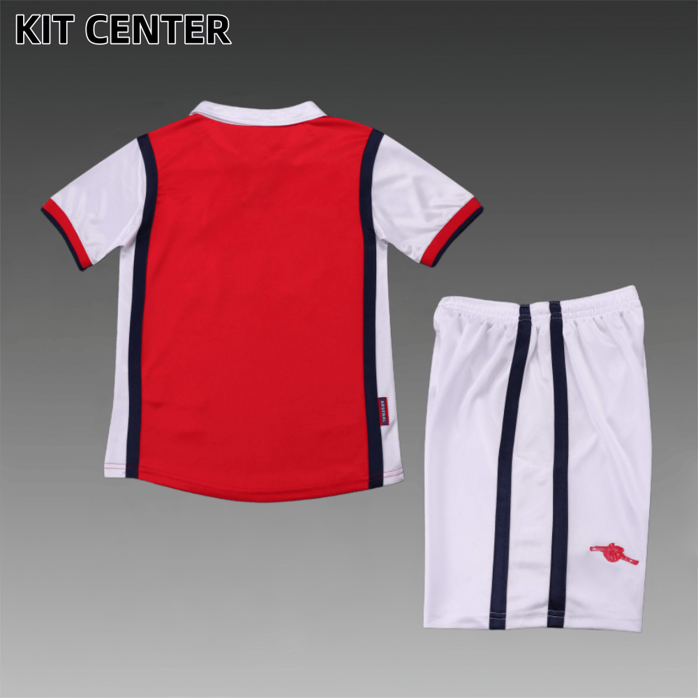 98/99 Arsenal Home Retro Football Shirt (Kids Kit)