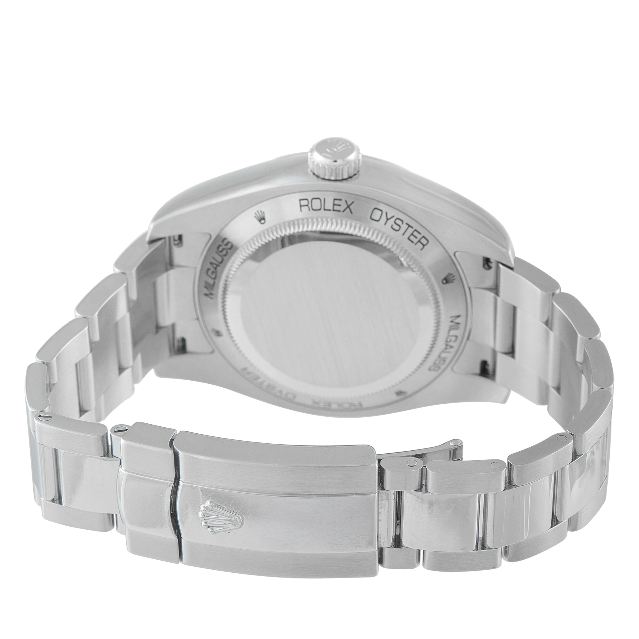 RolexMilgauss White Dial Steel Watch 116400