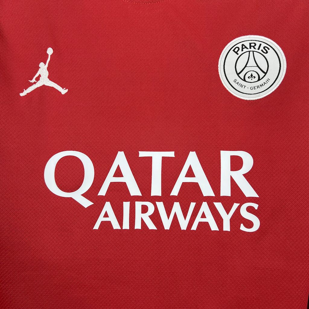 2025/2026 Paris Saint-Germain Red Goalkeeper Football Jersey (Fan Edition)