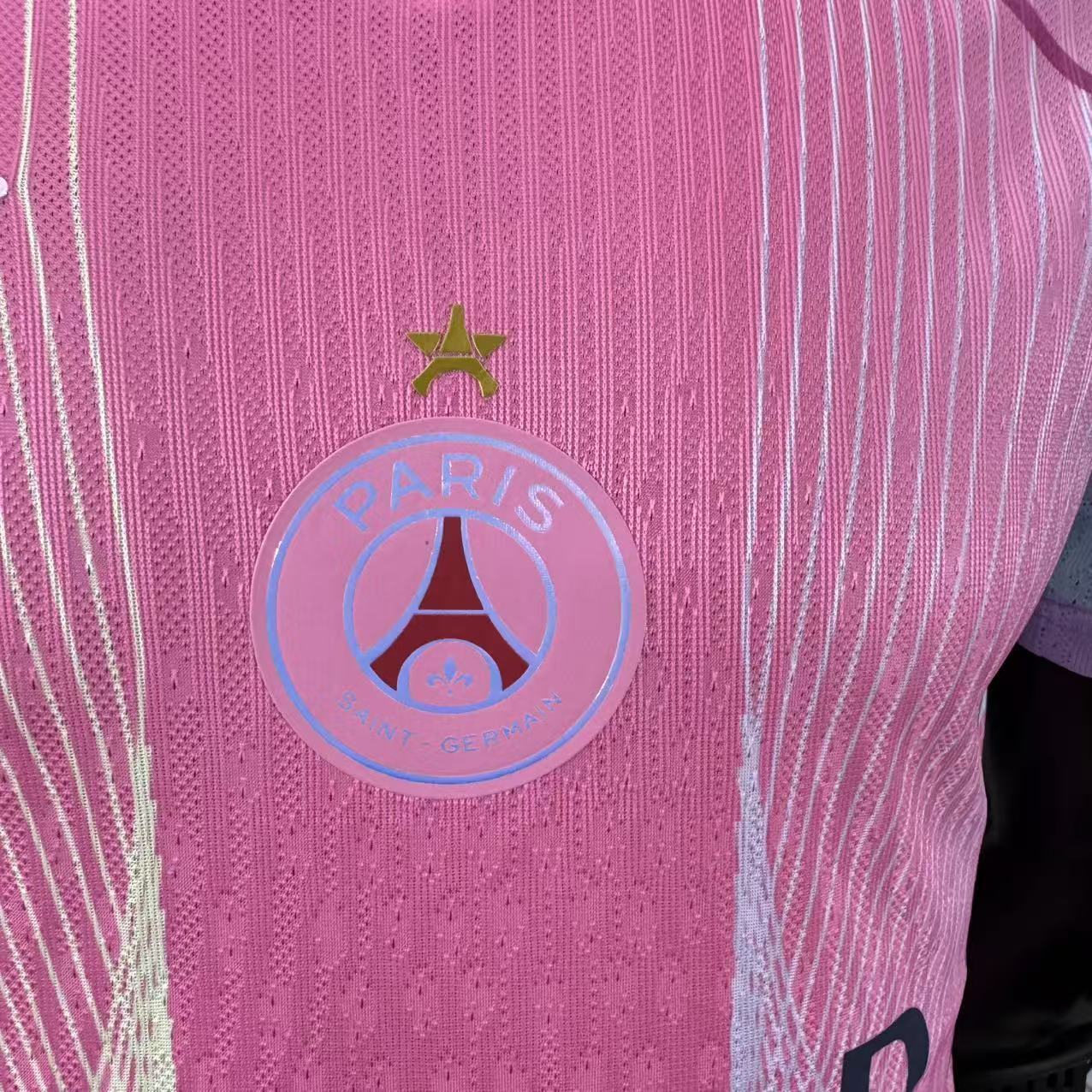 2025/2026 Paris Saint-Germain Pink Special Edition Football Shirt (Player Edition)