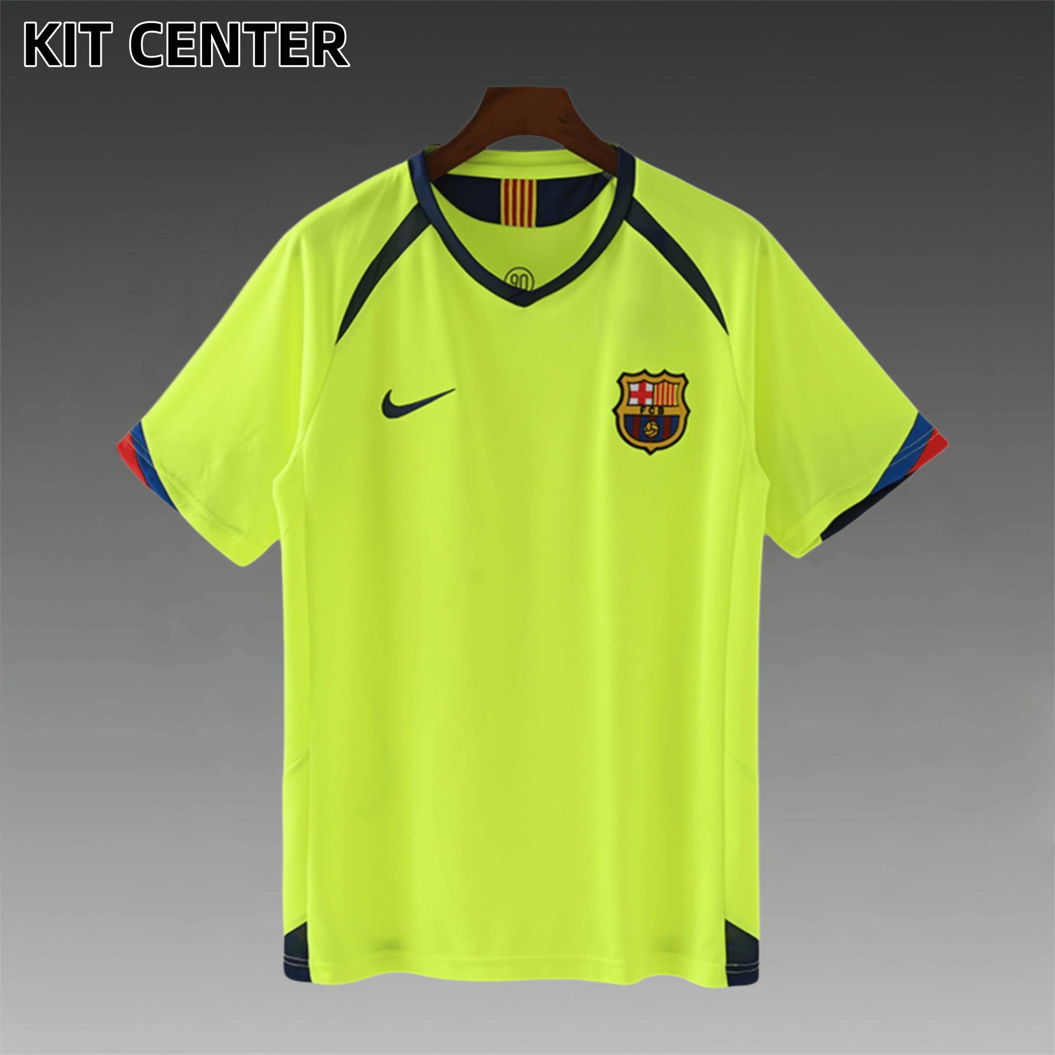 2005/2006 Barcelona Away Retro Football Shirt