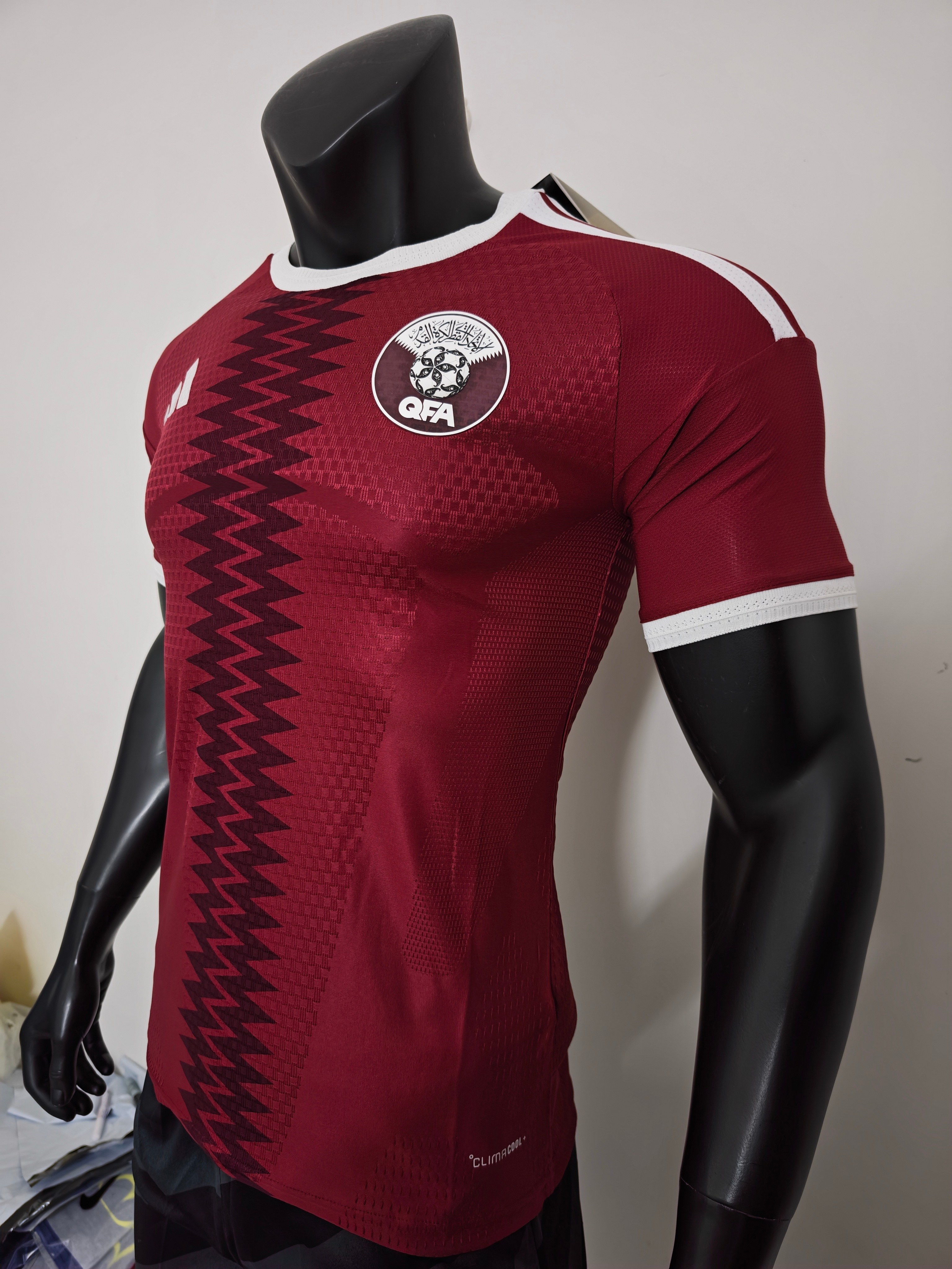 2026 Qatar Home Football Shirt (Player Edition)