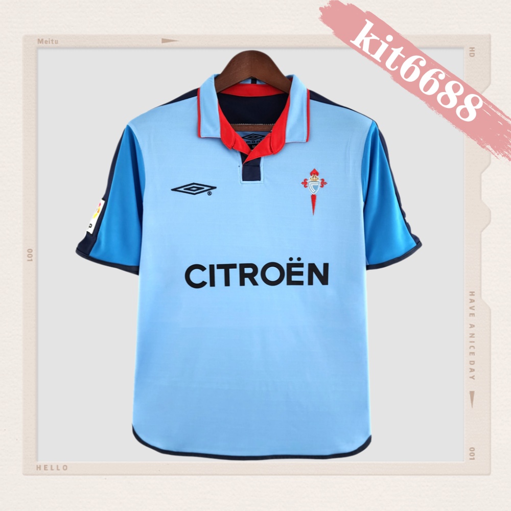 2002/2004 Celta Vigo Home Retro Football Shirt