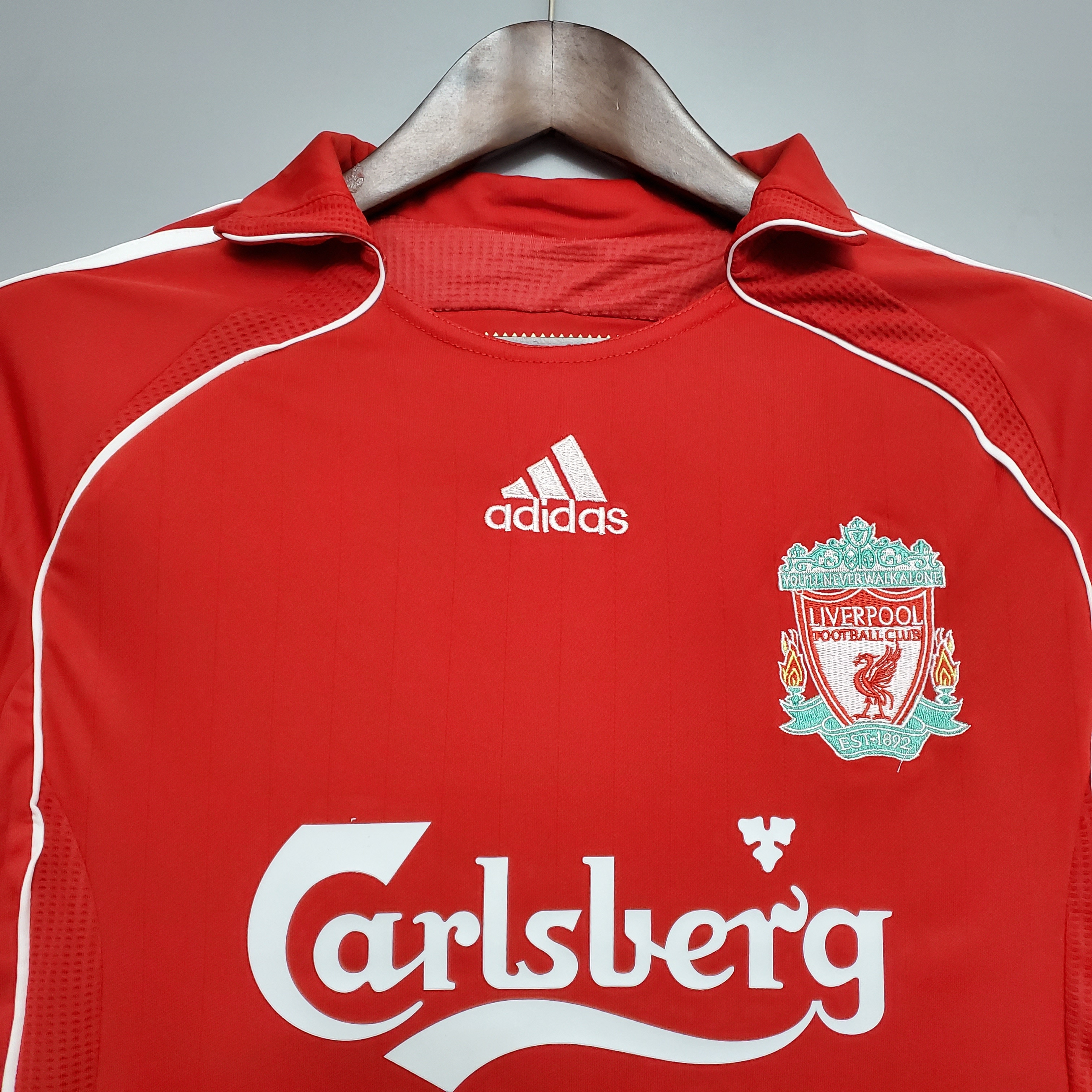 2006/2007 Liverpool Retro Home Football Shirt