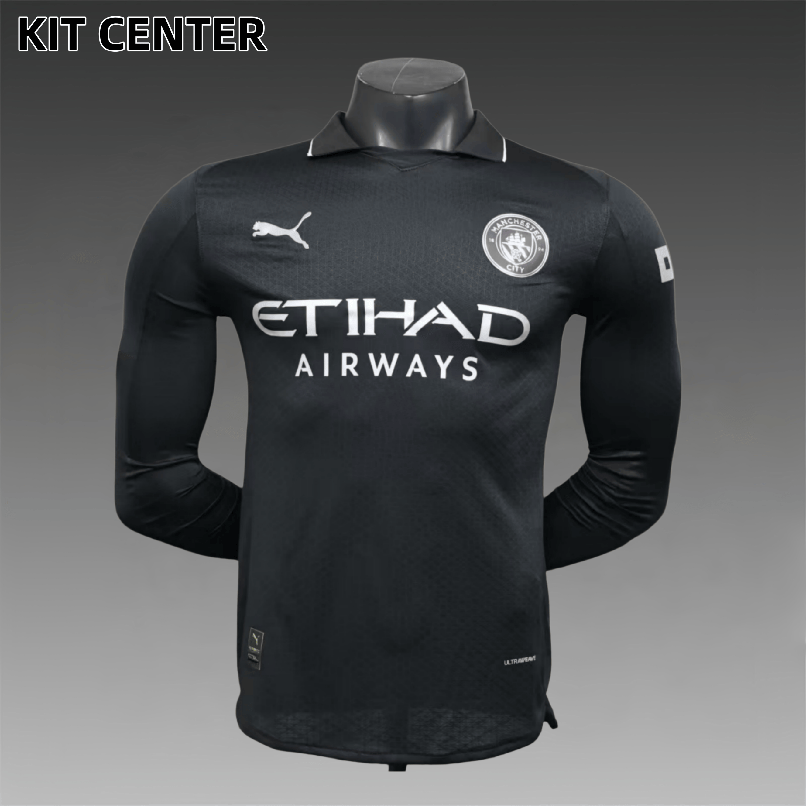25/26 Manchester City Away long sleeves Football Shirt (Player version)