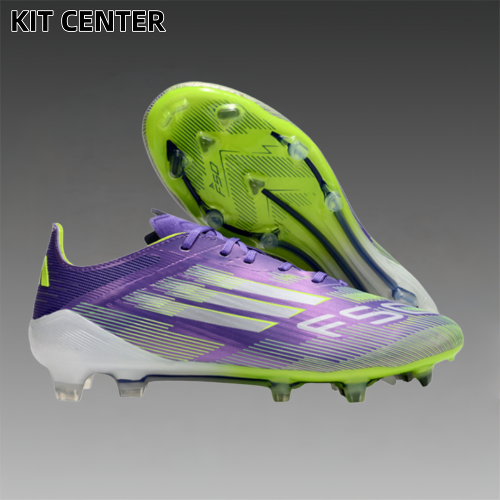 F50 Elite AG Radiant Blaze - Purple RushFootwear WhiteLucid Lemon