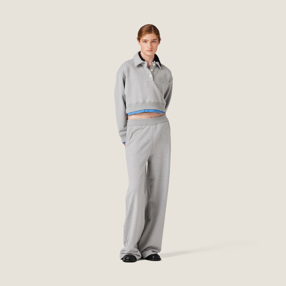 Cotton fleece pants