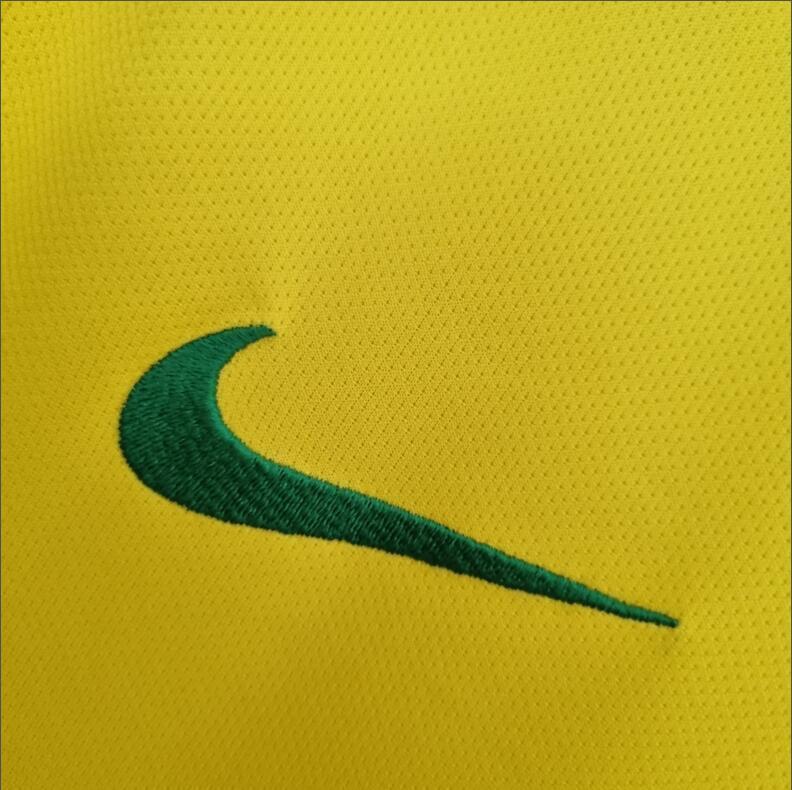 2018 Brazil Home Retro Football Shirt