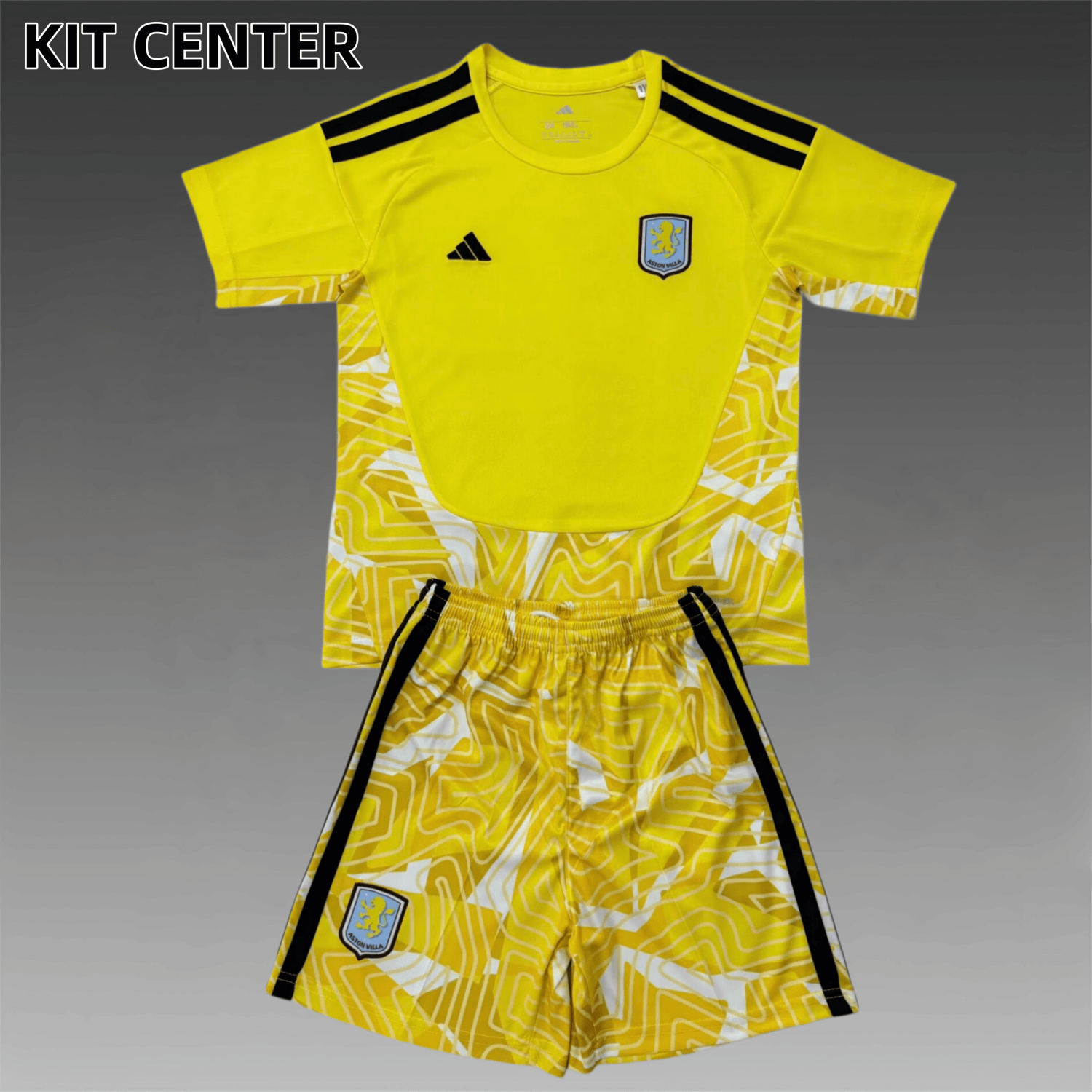 2026/2027 Aston Villa  goalkeeper Football Shirt (Adult Kids Kit socks）