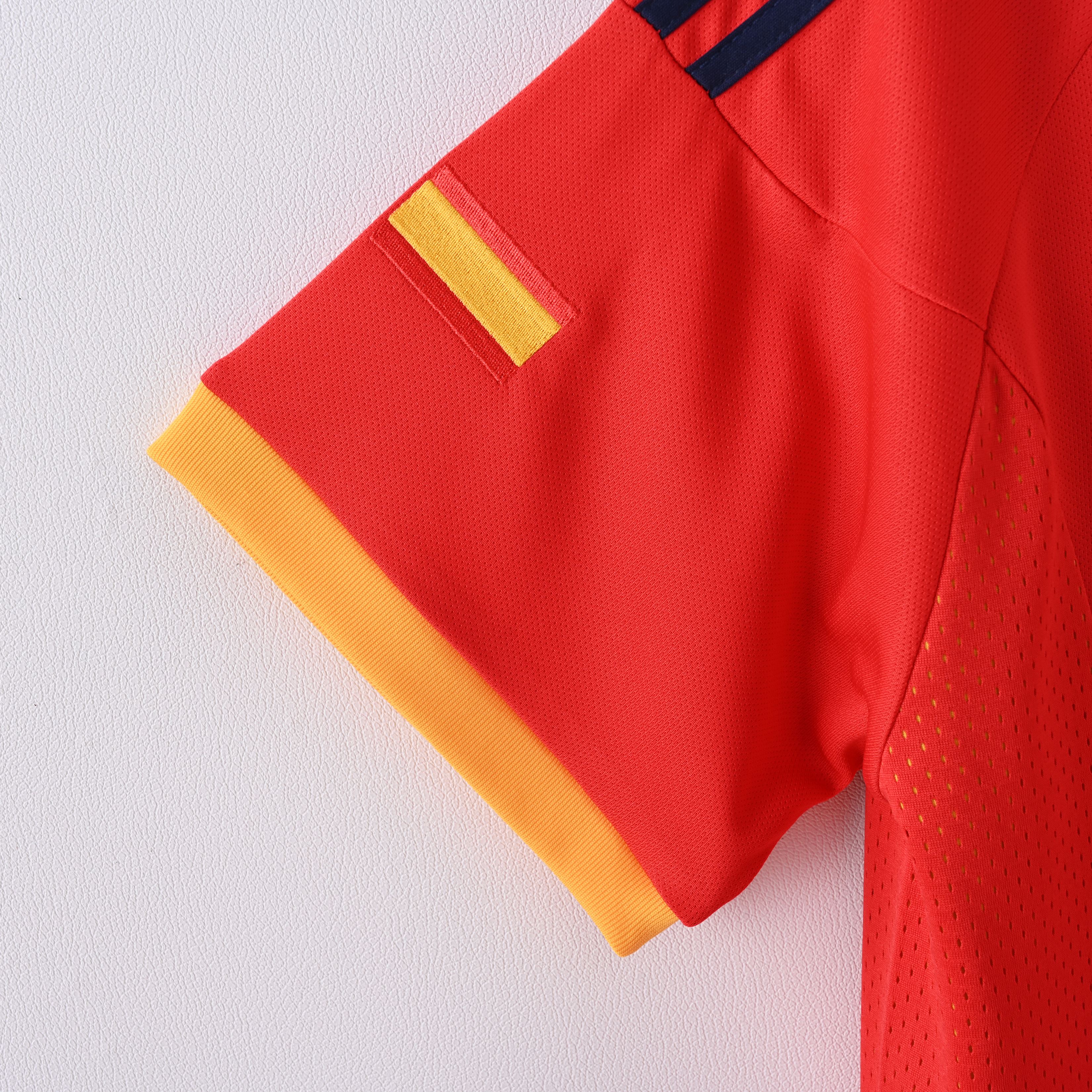 2002 Spain Home Retro Football Shirt