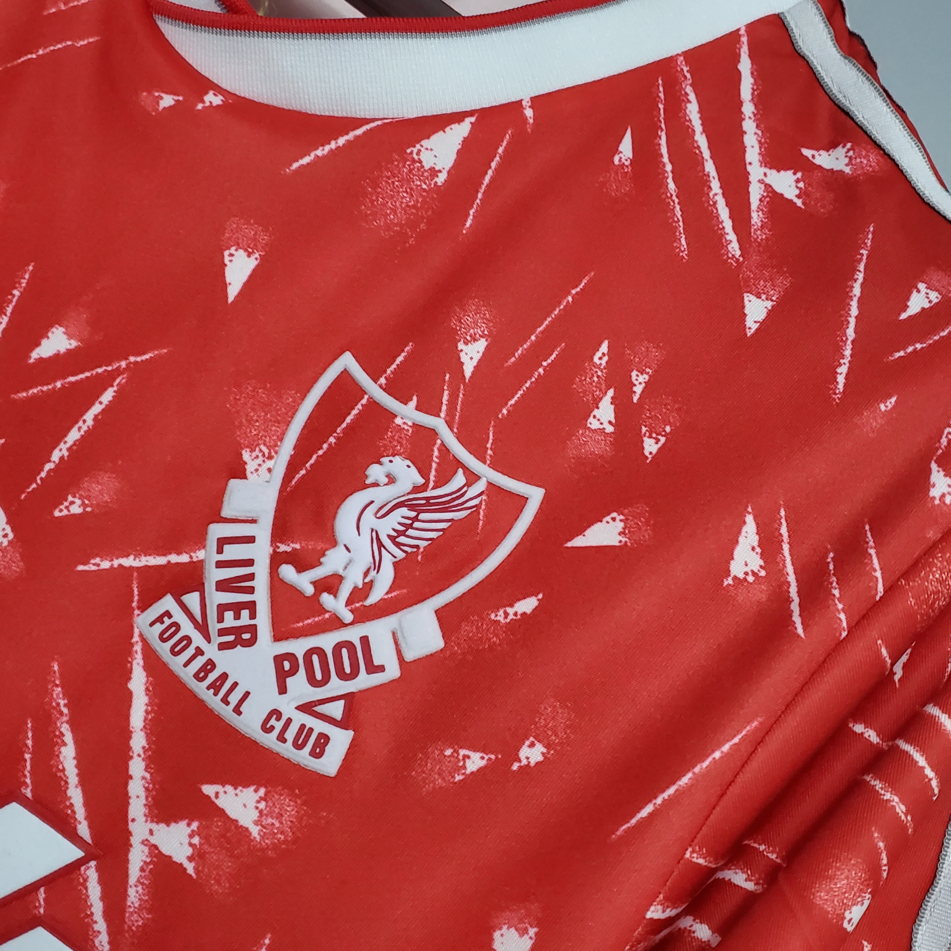 1989/1991 Liverpool Retro Home Football Shirt