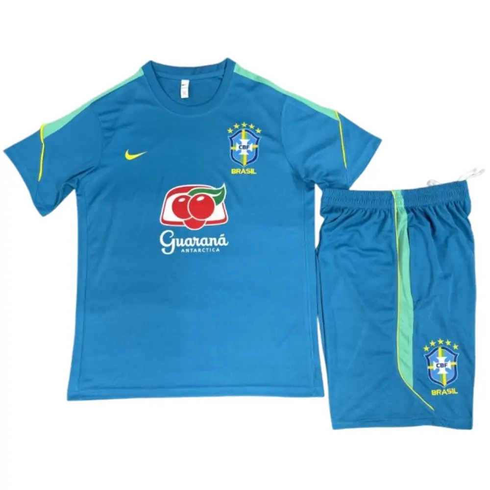 2026-27 Brazil Training Jersey Children's Set - Fans Edition