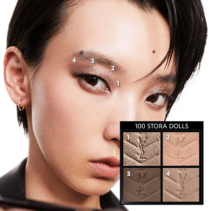 Yves Saint Laurent Couture Mini Clutch Luxury Eyeshadow Palette