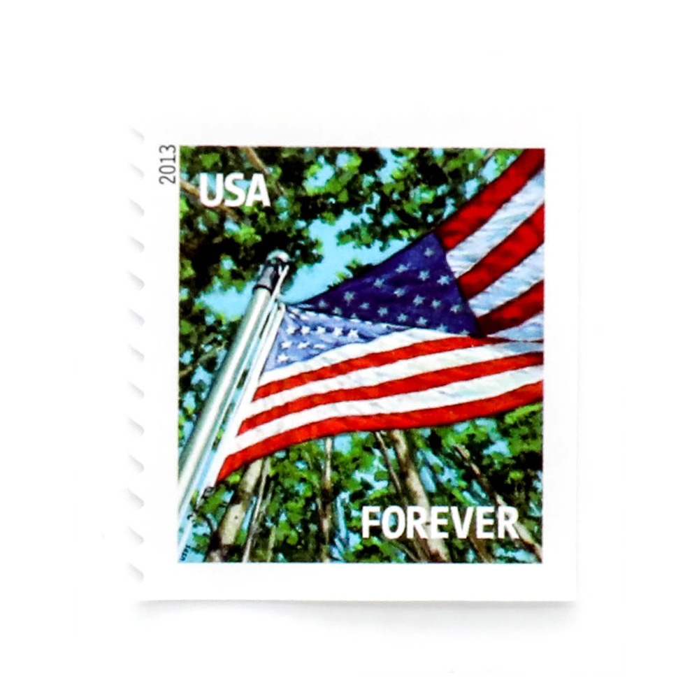 2013 First-Class Forever Stamp - A Flag For All Seasons:Summer
