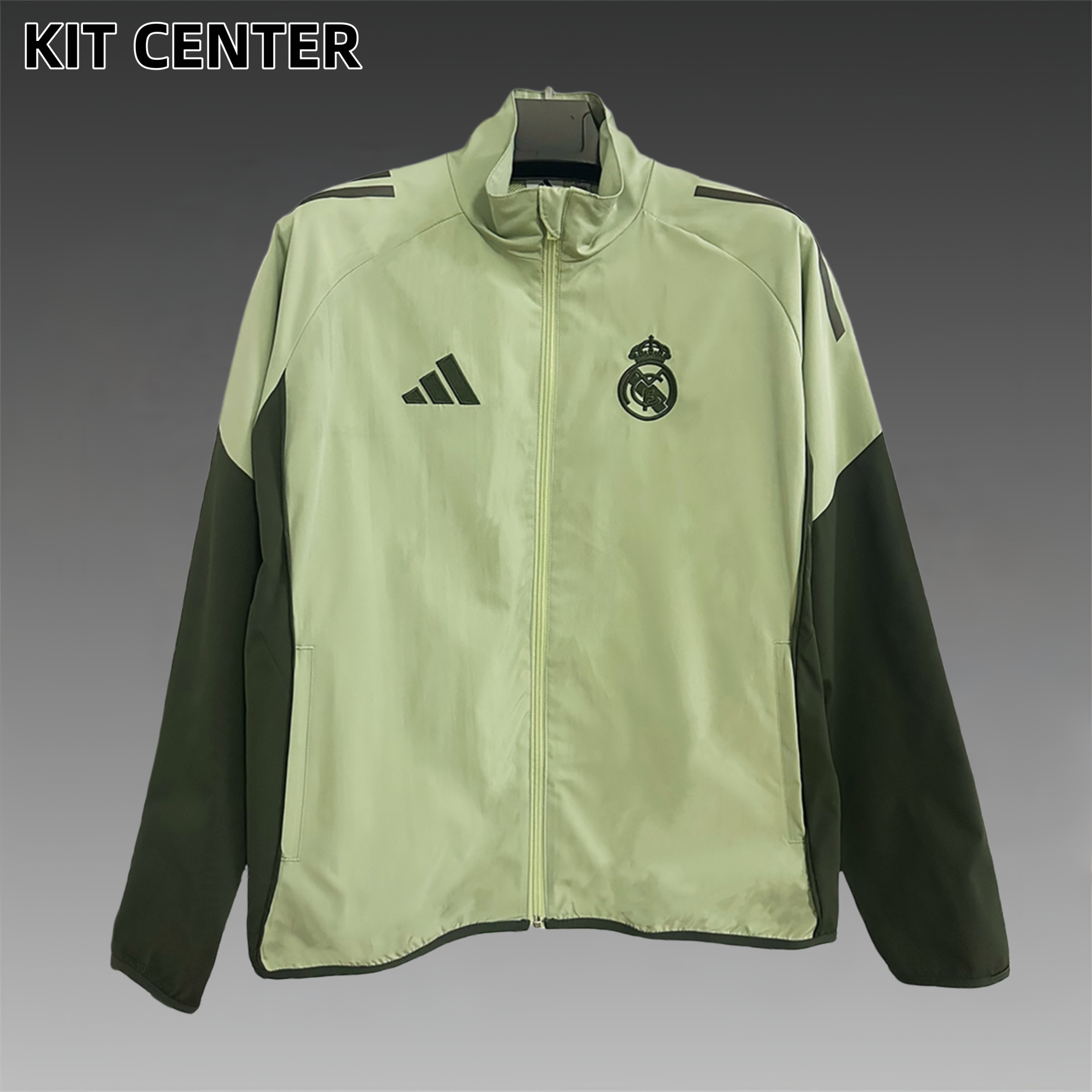 2025/2026 Real Madrid Embroidered Football Windbreaker