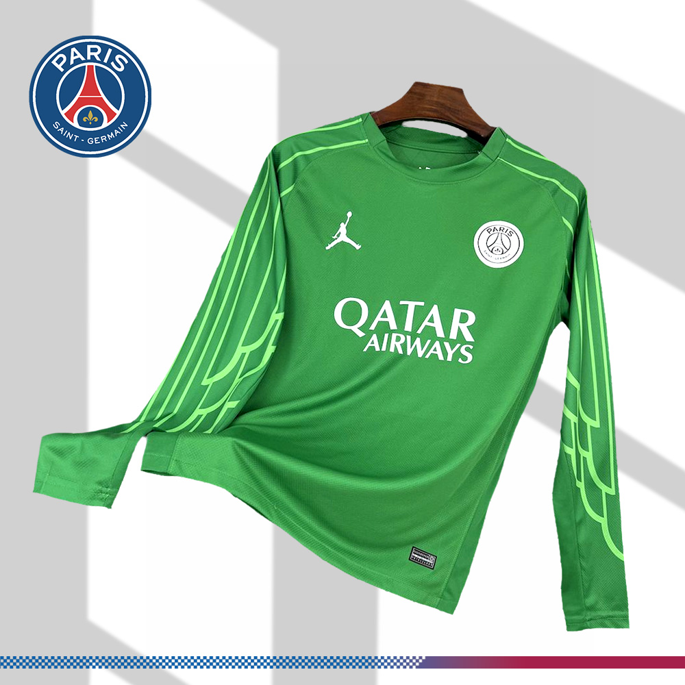 2025/2026 Paris Saint-Germain Green Goalkeeper Football Jersey (Fan Edition)