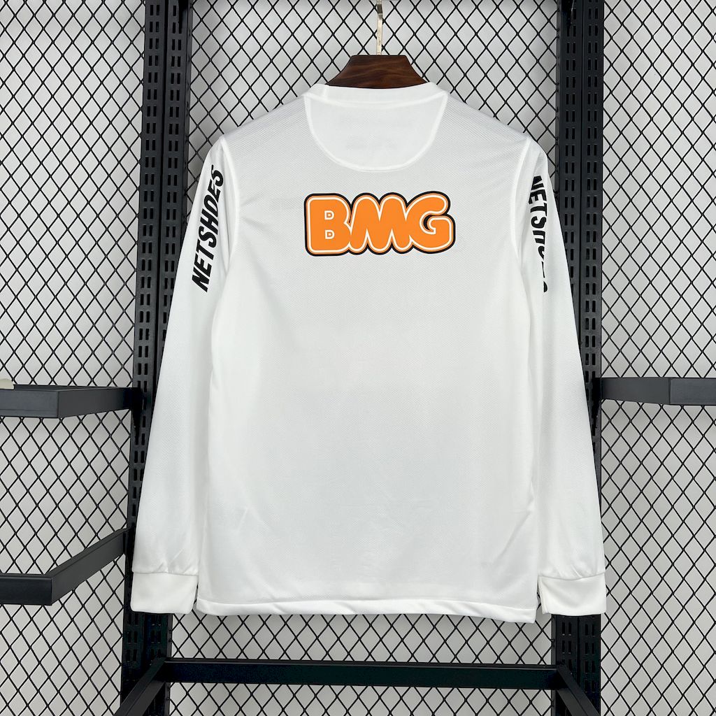 2012/2013 Santos Home Long Sleeve Retro Football Shirt (Retro)