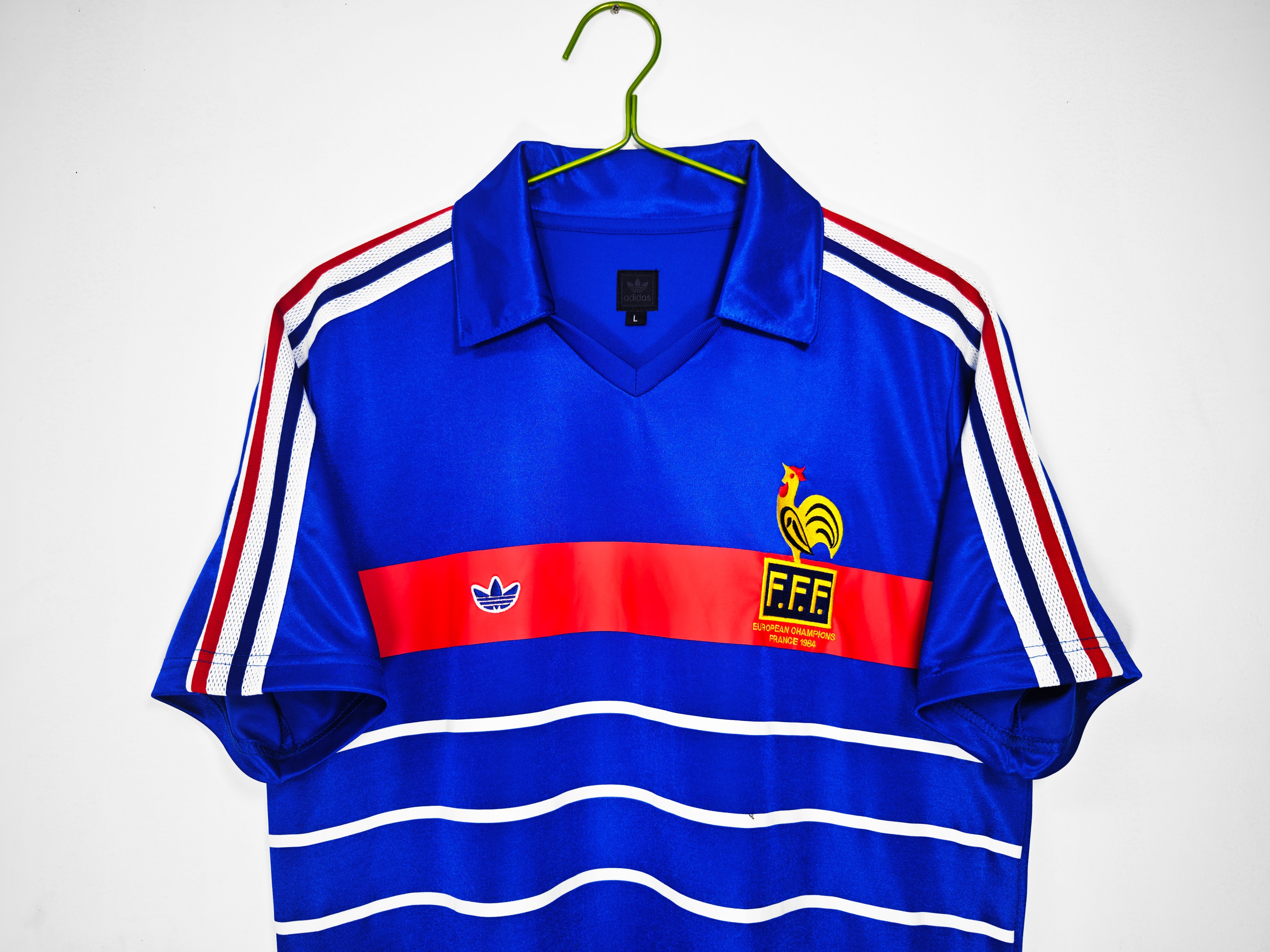 1984 France Home Retro Football Shirt