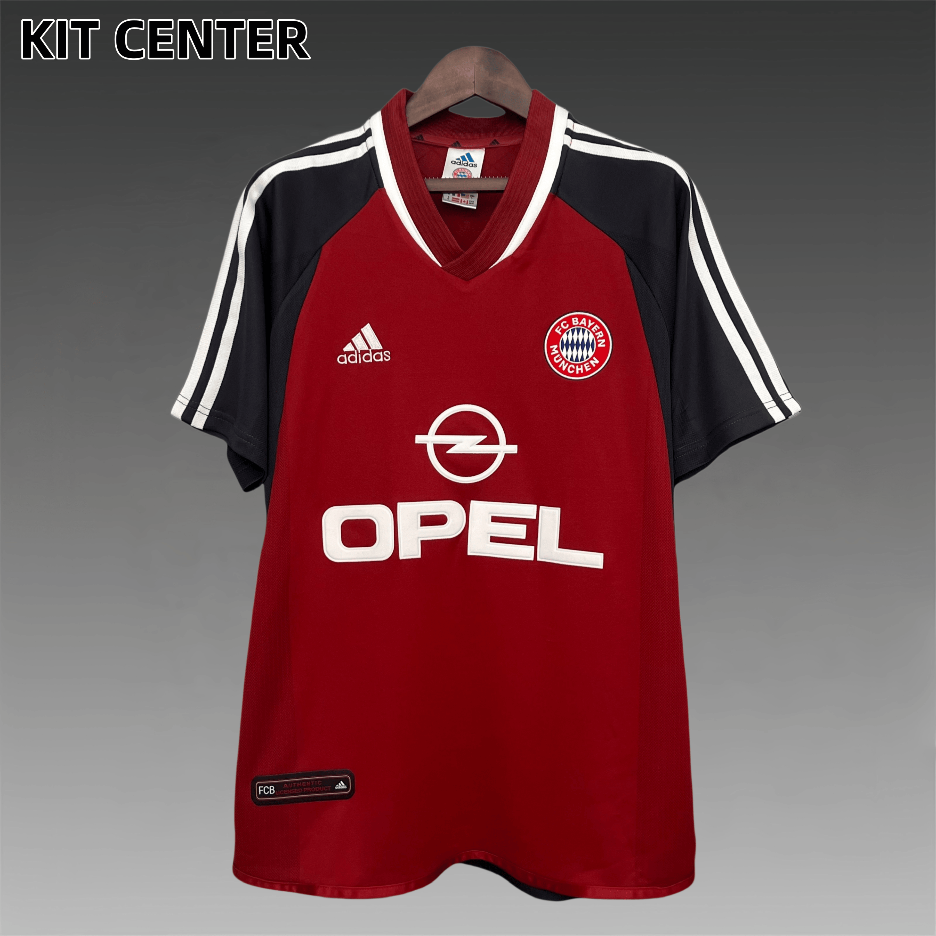 01/02 Bayern Munich Home Retro Football Shirt