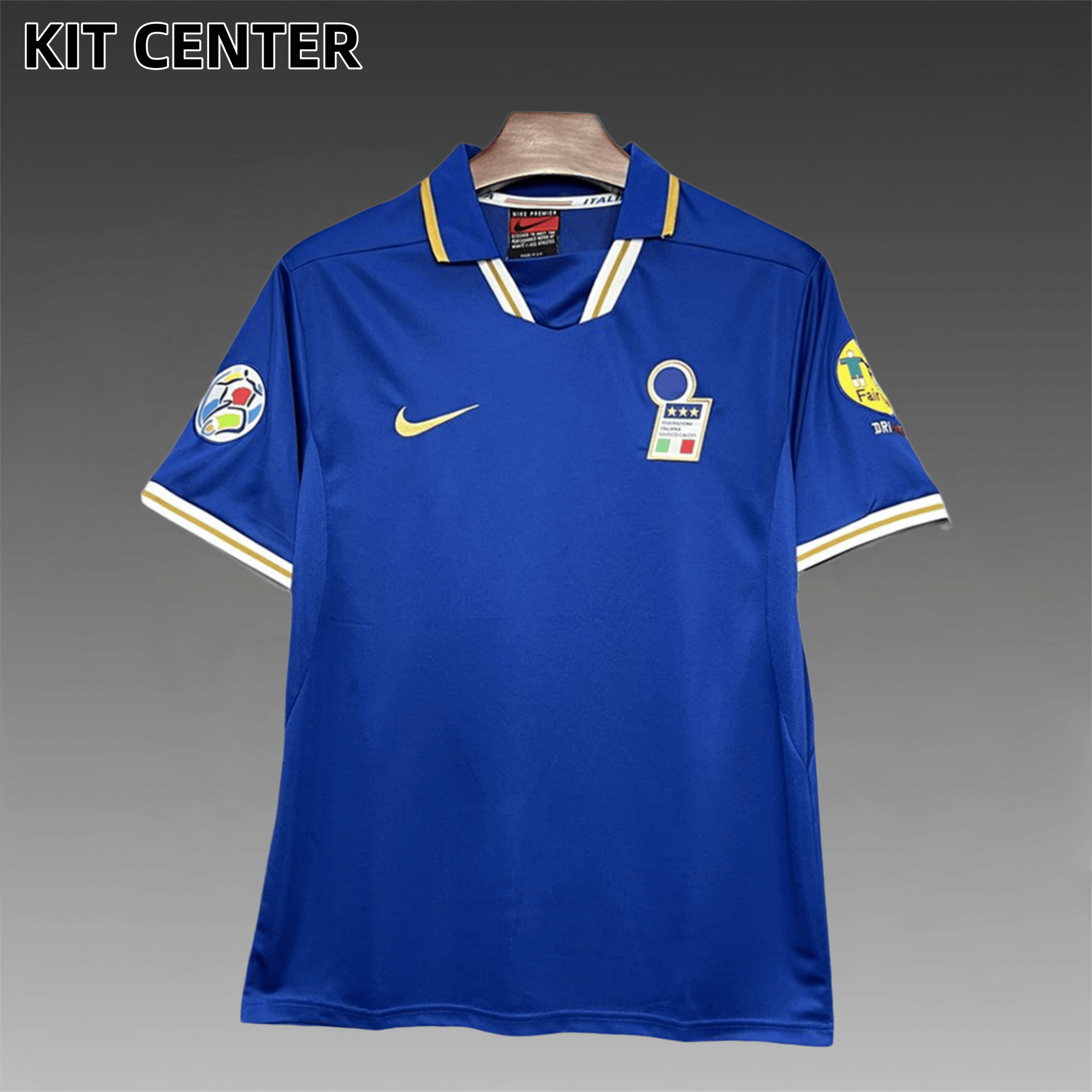 1996 Italy Home Retro Football Shirt