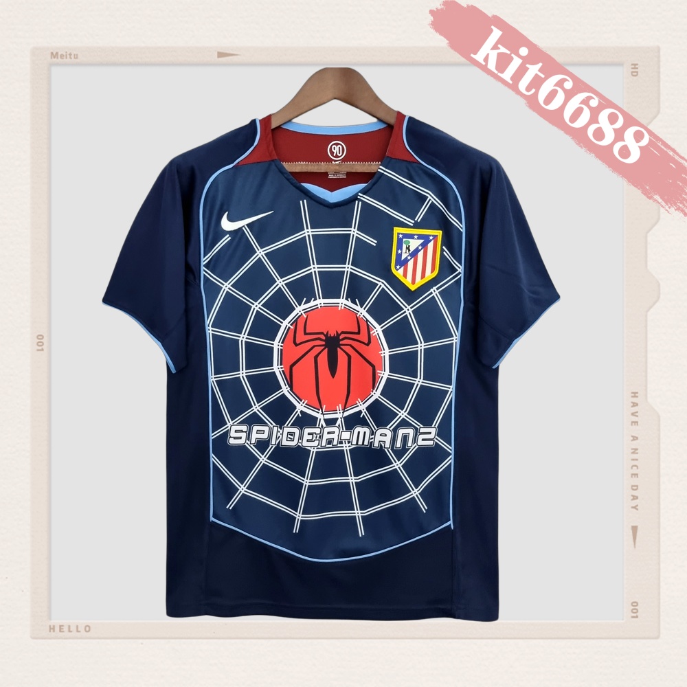 2004/2005 Atletico Madrid Away Retro Football Shirt
