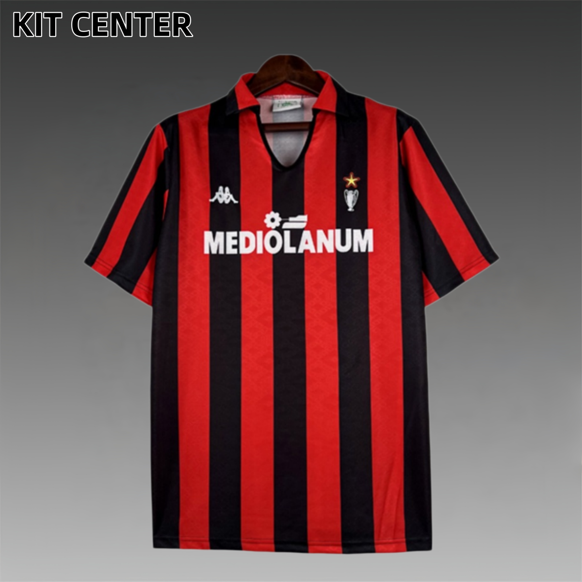 1989/1990 AC Milan Home Retro Football Shirt