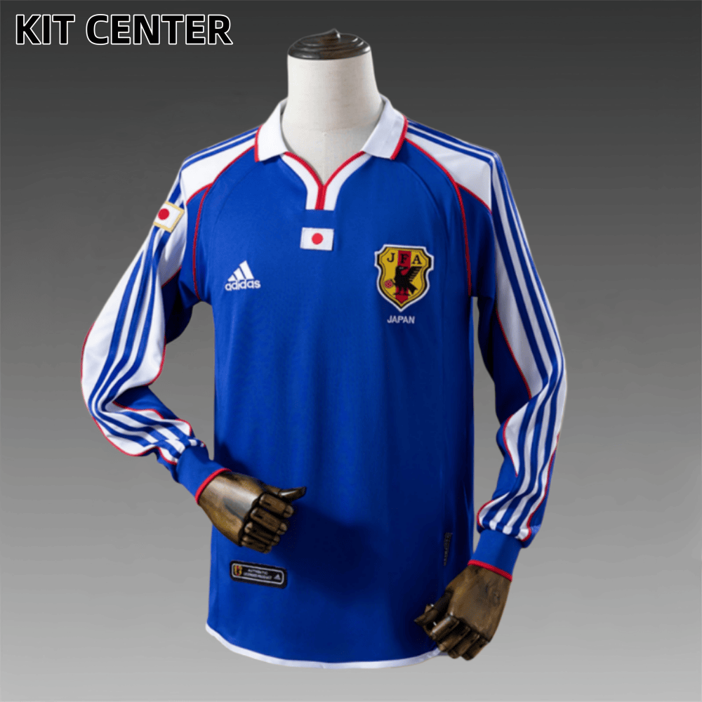 2000 Japan home Long Sleeves Retro Football Shirt