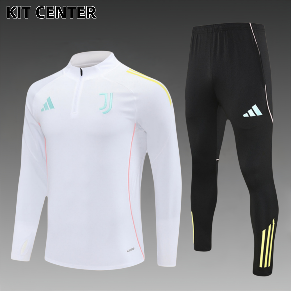 2025/2026 Juventus Kids Half Zip Training Clothes (Kids Kit)