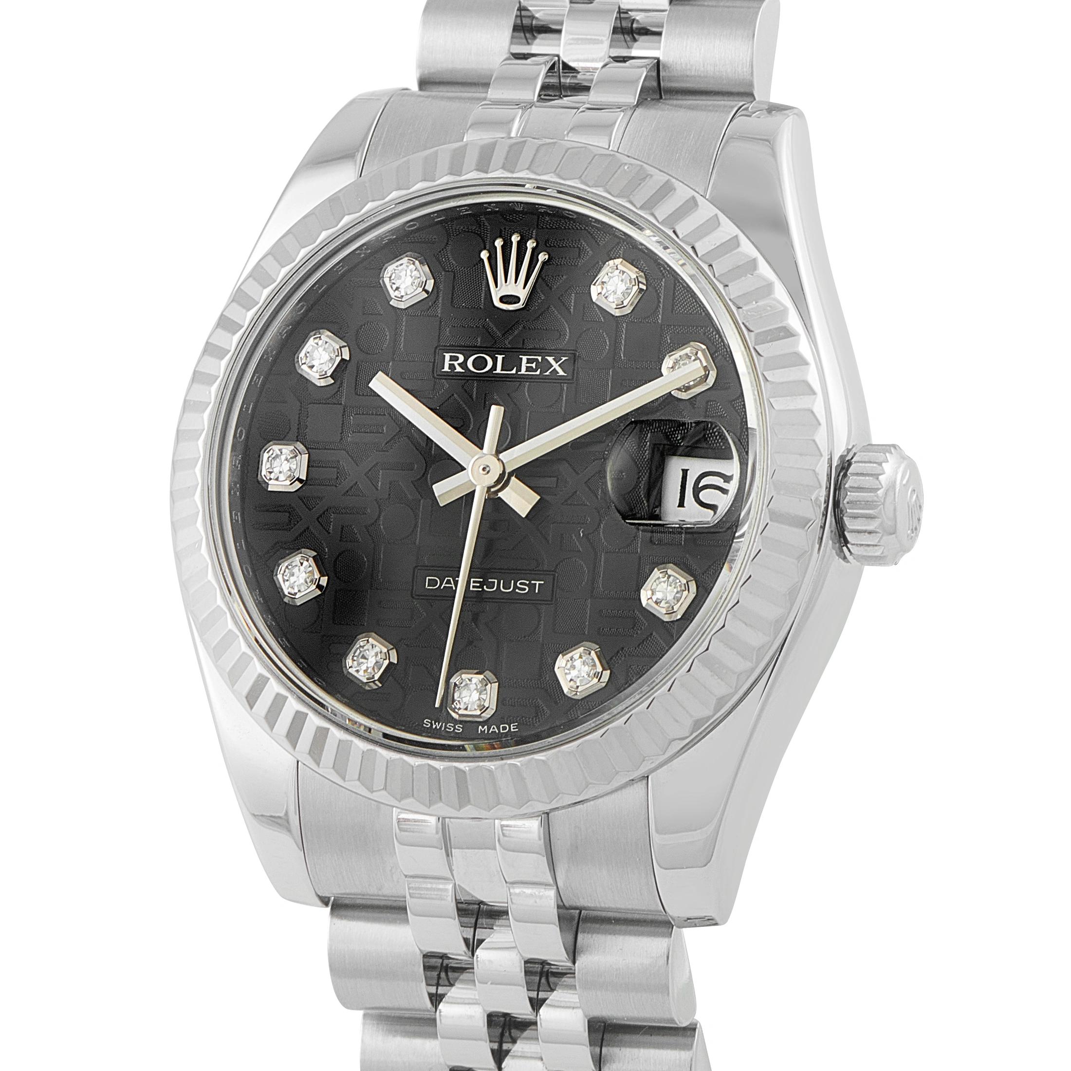 RolexDatejust 31 “Computer Dial” Diamond Dial Jubilee Watch 178274