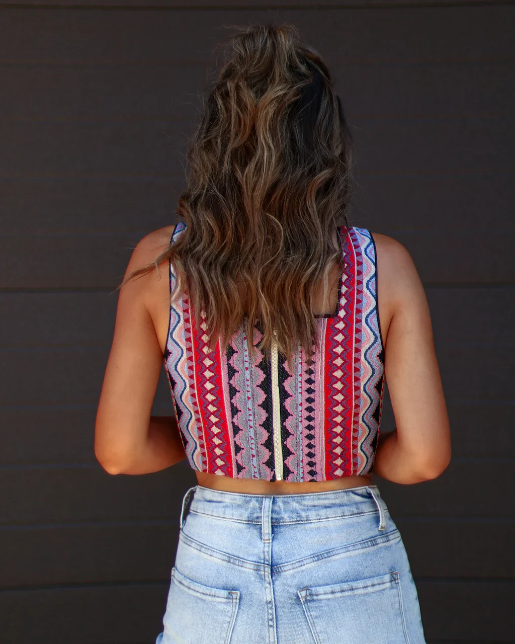 Citali Printed Crop Top