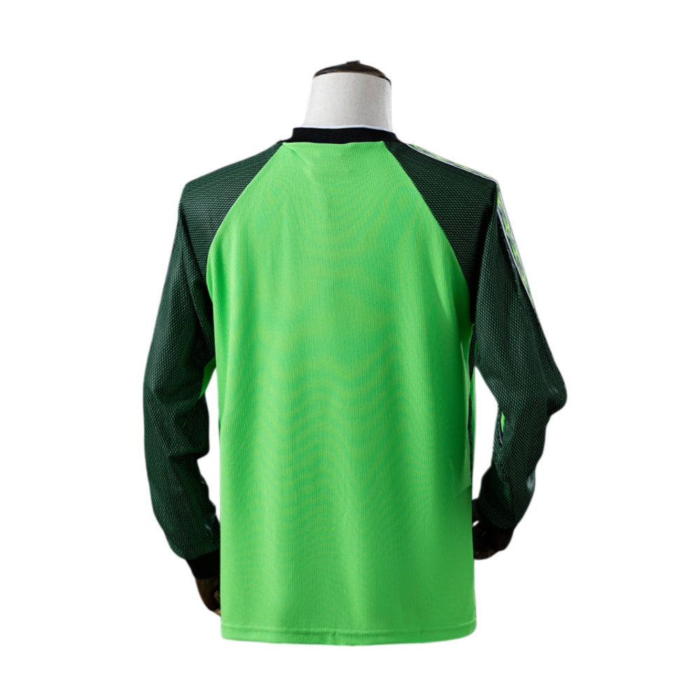 98/99 Manchester United Goalkeeper long sleeved retro football jersey
