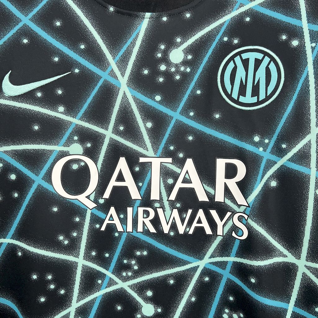 2025/2026 Inter Milan Pre-match Training Football Shirt (FANS)