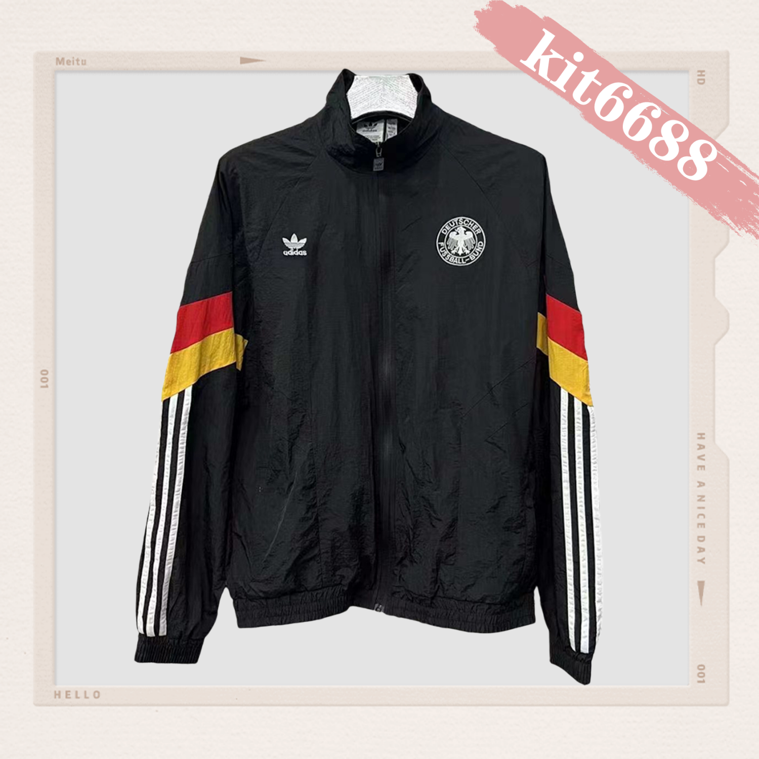 2025/2026 German Retro Black Jacket