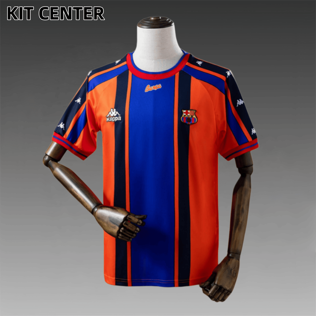1997/1998 Barcelona Away Retro Football Shirt