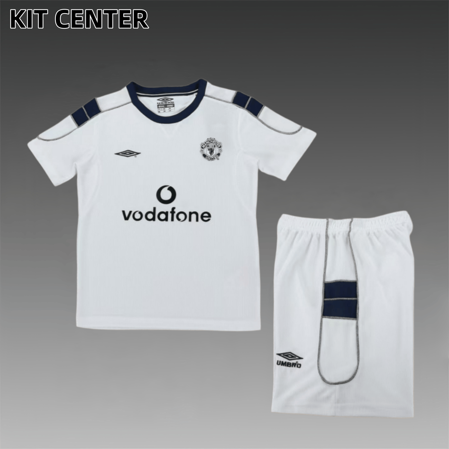 00/01 Manchester United Away Retro Football Shirt ( Kids Kit )