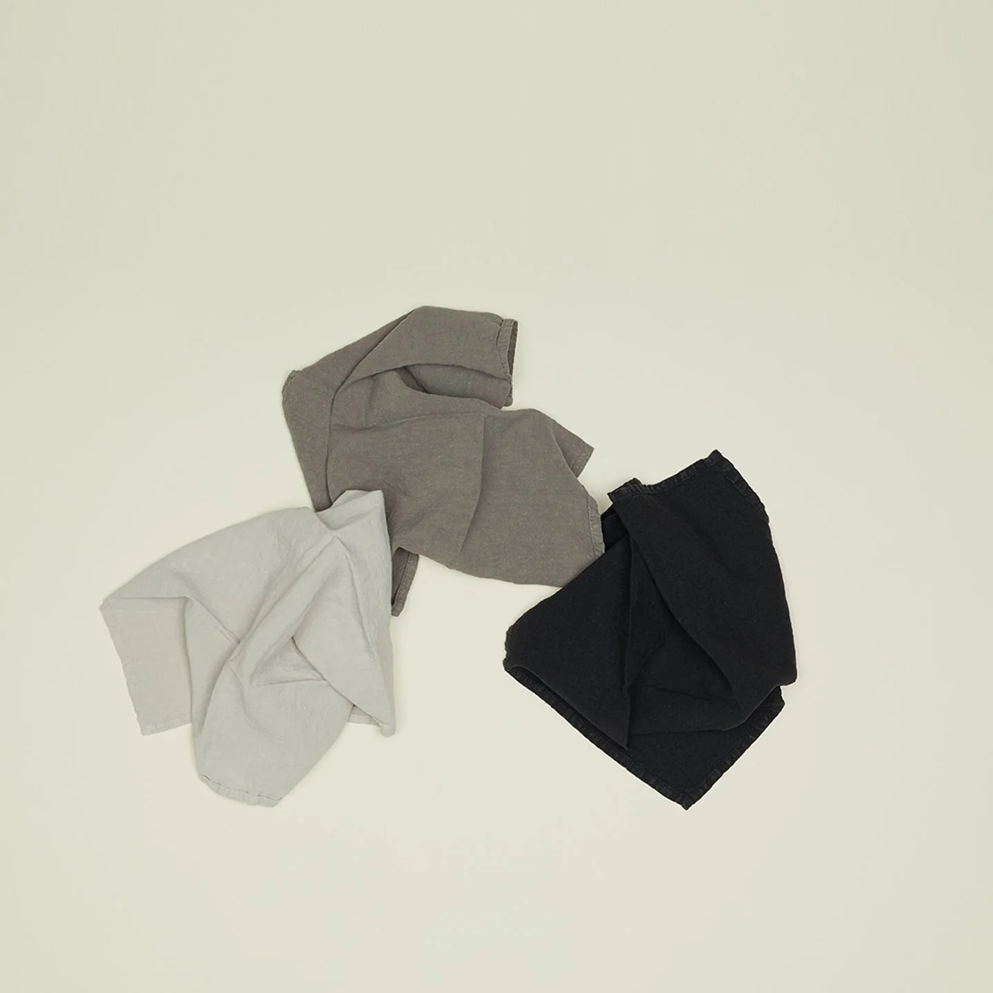 Simple Linen Napkin - Light Grey
